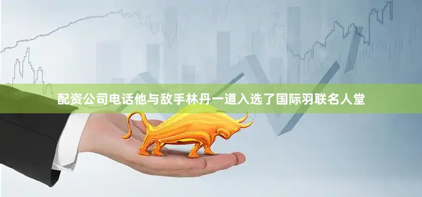配资公司电话他与敌手林丹一道入选了国际羽联名人堂